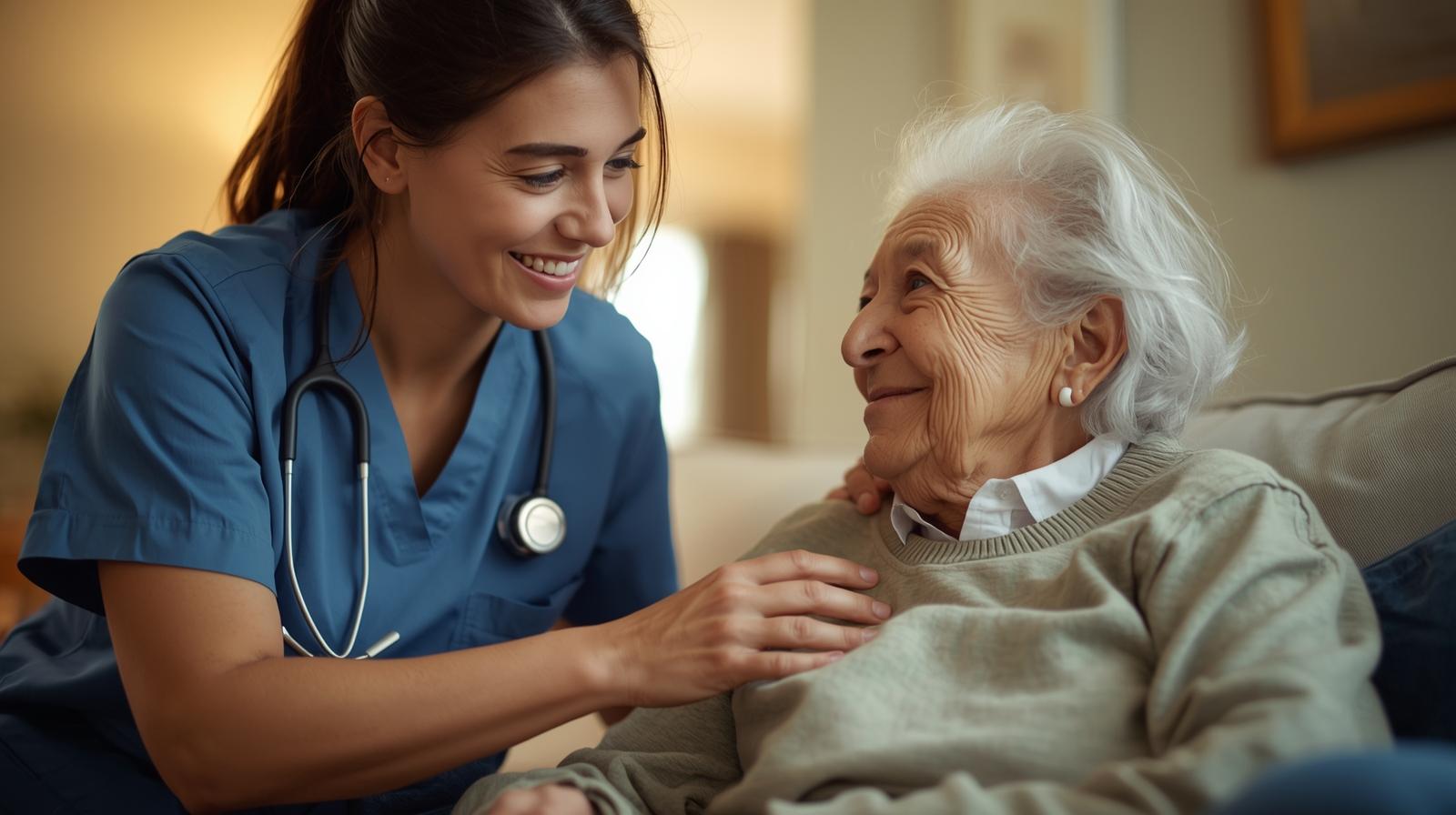 Aidens Home Healthcare team providing compassionate care